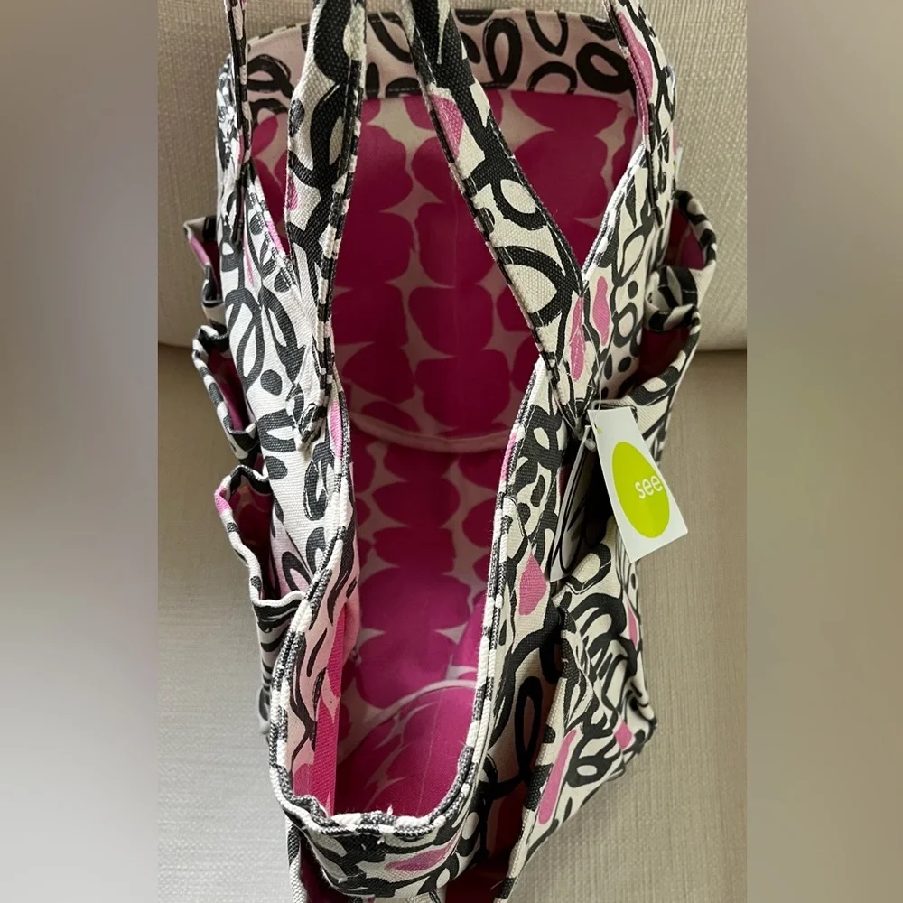 See Design Chubby Cubby Wired Pink/Black, NWT